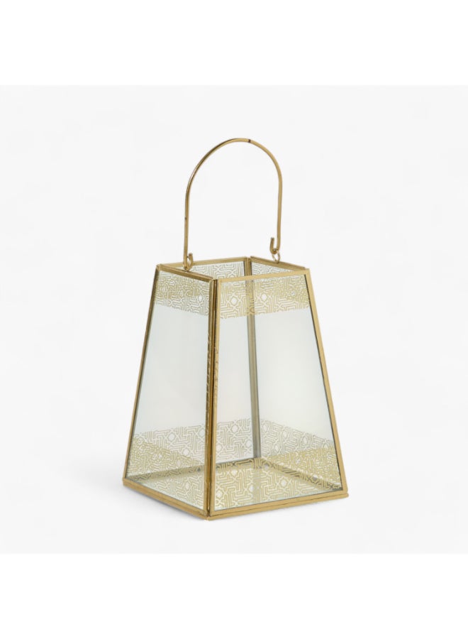 Home Box Skyline Mirage Glass Lantern - 15x15x20 cm - Image 5